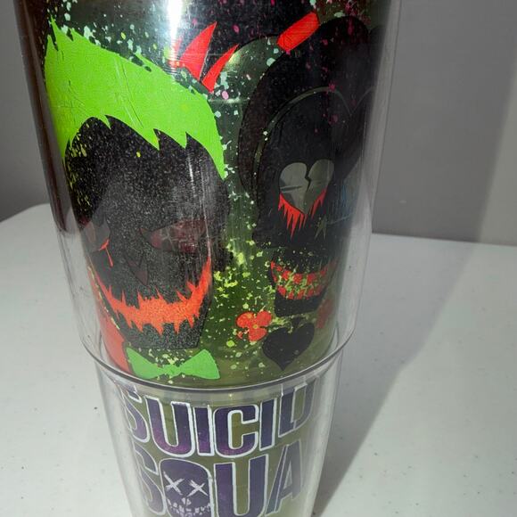 Tervis DC Comics Suicide Squad Harley Quinn Large Tumbler Orange Closable Lid - Picture 4 of 5